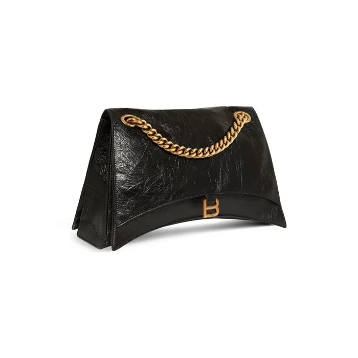 Balenciaga Shoulder Bags Women Women039s Crush Large Chain Bag In Black Black Balenciaga Shoulder Bags Women Women039s Crush Large Chain Bag In Black Black