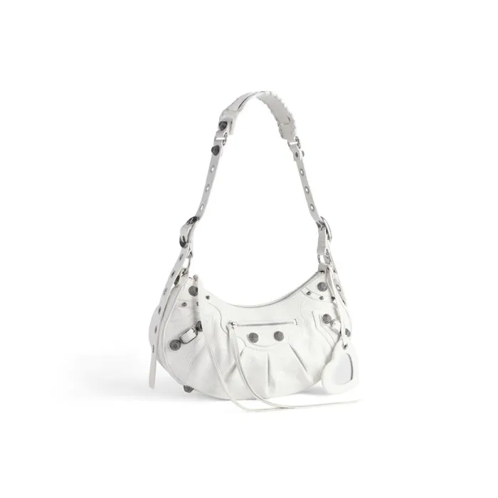 Balenciaga Shoulder Bags Women Women039s Le Cagole Small Shoulder Bag In White White Balenciaga Shoulder Bags Women Women039s Le Cagole Small Shoulder Bag In White White