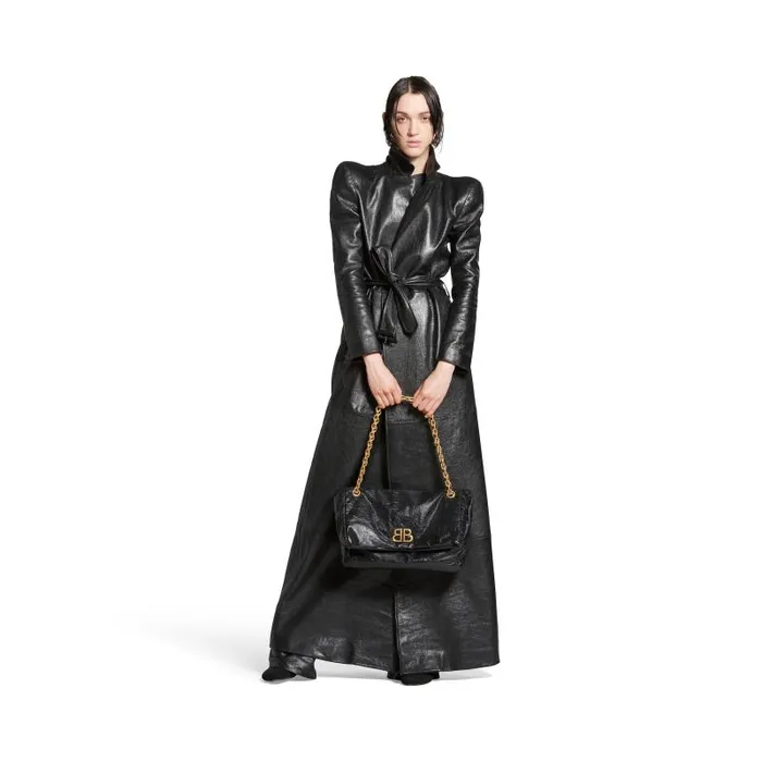 Balenciaga Shoulder Bags Women Women039s Monaco Medium Chain Bag In Black Black Balenciaga Shoulder Bags Women Women039s Monaco Medium Chain Bag In Black Black