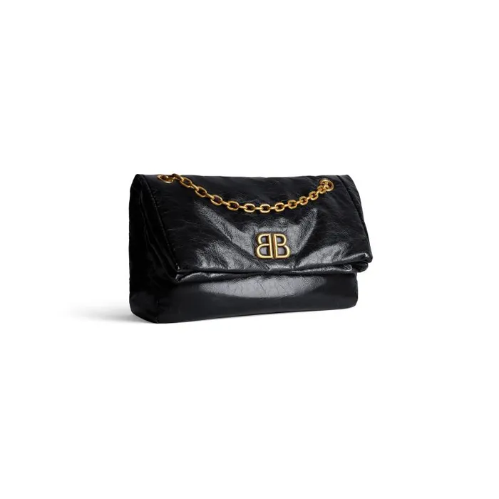 Balenciaga Shoulder Bags Women Women039s Monaco Medium Chain Bag In Black Black Balenciaga Shoulder Bags Women Women039s Monaco Medium Chain Bag In Black Black