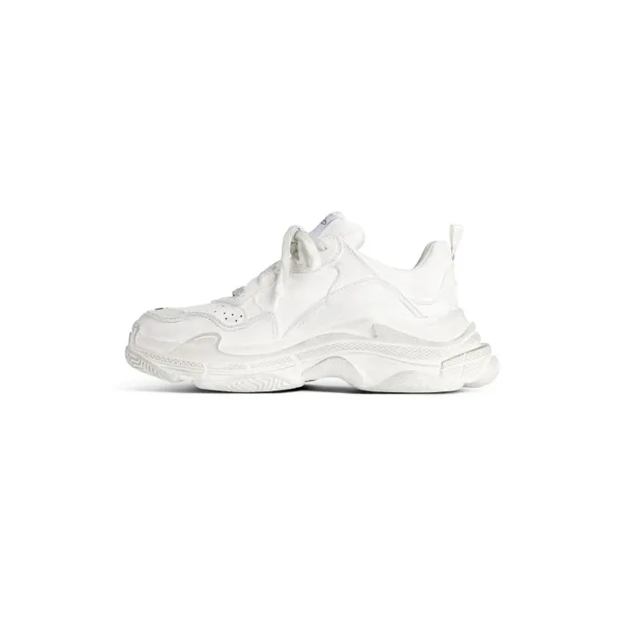 Balenciaga Sneakers Men Men039s Triple S Sporty Sneaker In White White Balenciaga Sneakers Men Men039s Triple S Sporty Sneaker In White White