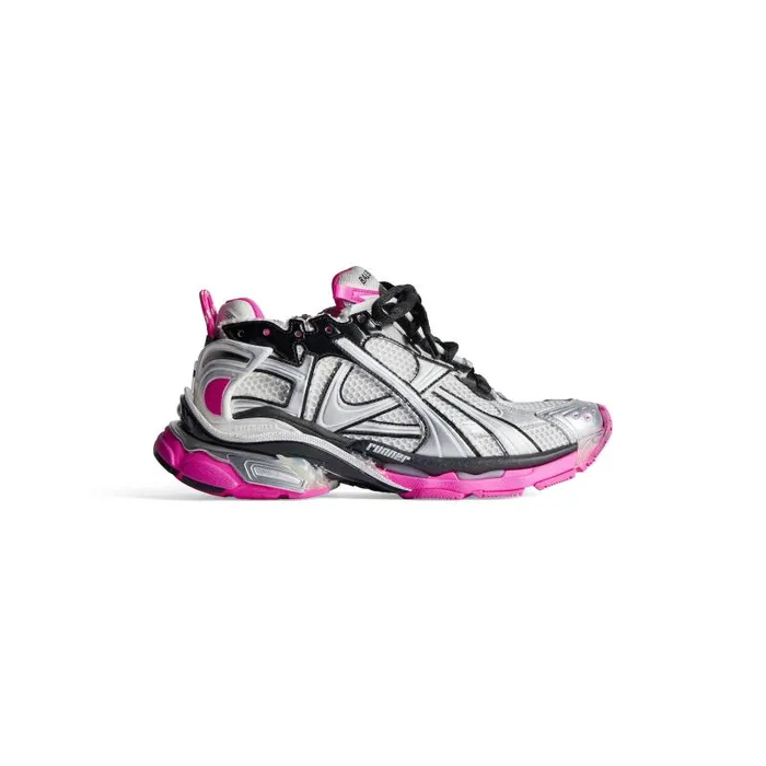 Balenciaga Sneakers Women Women039s Runner Sneaker In Silverblackneonpink Silverblackneonpink Balenciaga Sneakers Women Women039s Runner Sneaker In Silverblackneonpink Silverblackneonpink