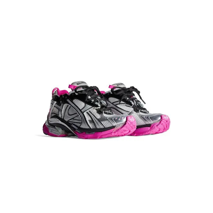 Balenciaga Sneakers Women Women039s Runner Sneaker In Silverblackneonpink Silverblackneonpink Balenciaga Sneakers Women Women039s Runner Sneaker In Silverblackneonpink Silverblackneonpink