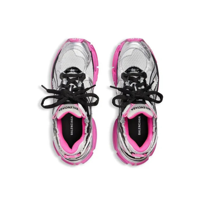 Balenciaga Sneakers Women Women039s Runner Sneaker In Silverblackneonpink Silverblackneonpink Balenciaga Sneakers Women Women039s Runner Sneaker In Silverblackneonpink Silverblackneonpink