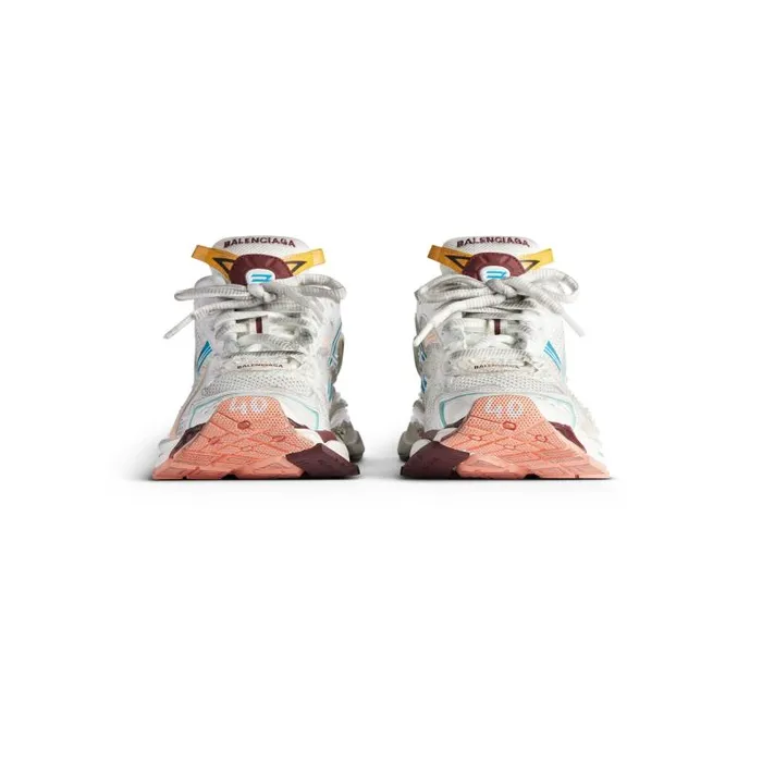 Balenciaga Sneakers Women Women039s Runner Sneaker In Whiteyellowpinkblue Whiteyellowpinkblue