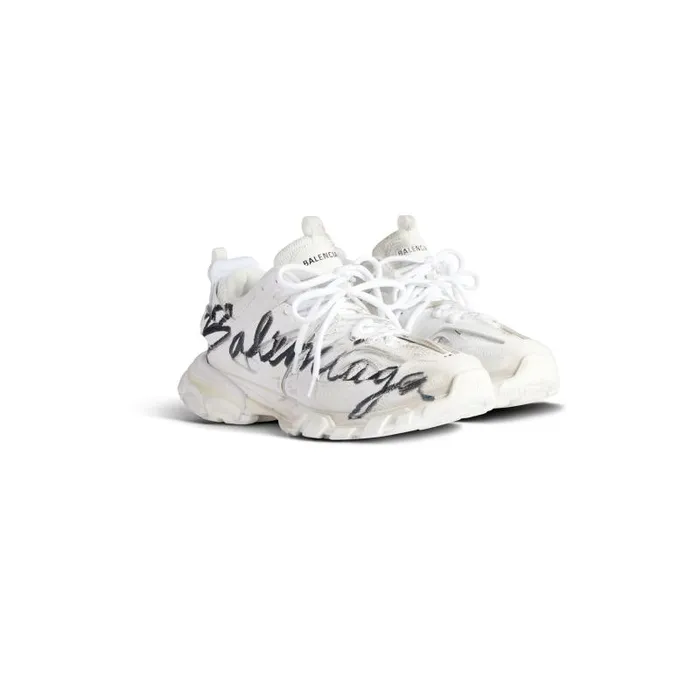 Balenciaga Sneakers Women Women039s Track Signature Sneaker In Whiteblack Whiteblack Balenciaga Sneakers Women Women039s Track Signature Sneaker In Whiteblack Whiteblack