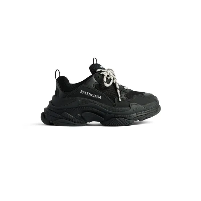 Balenciaga Sneakers Women Women039s Triple S Sneaker In Black Black