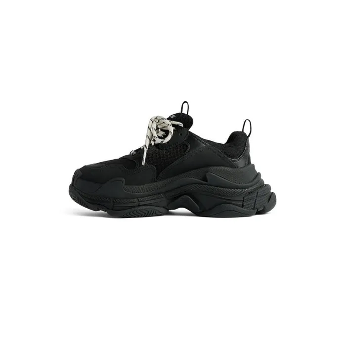 Balenciaga Sneakers Women Women039s Triple S Sneaker In Black Black Balenciaga Sneakers Women Women039s Triple S Sneaker In Black Black