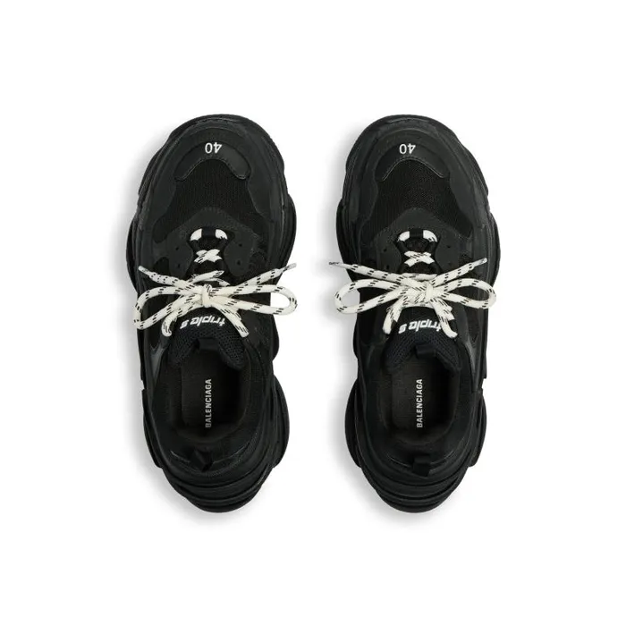 Balenciaga Sneakers Women Women039s Triple S Sneaker In Black Black Balenciaga Sneakers Women Women039s Triple S Sneaker In Black Black