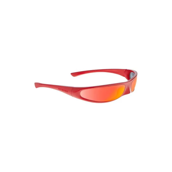 Balenciaga Sunglasses WomenMen Blade Rectangle Sunglasses In Red Red