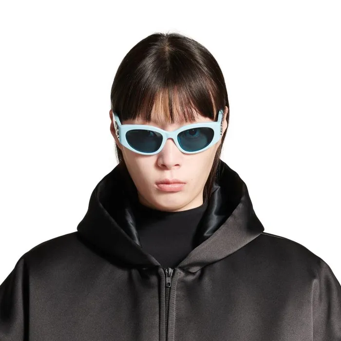 Balenciaga Sunglasses Women Women039s Bossy Round Af Sunglasses In Light Blue Light Blue Balenciaga Sunglasses Women Women039s Bossy Round Af Sunglasses In Light Blue Light Blue