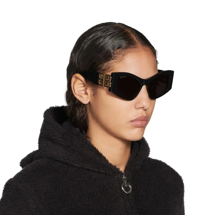 Balenciaga Sunglasses Women Women039s Dynasty Xl Dframe Sunglasses In Black Black Balenciaga Sunglasses Women Women039s Dynasty Xl Dframe Sunglasses In Black Black