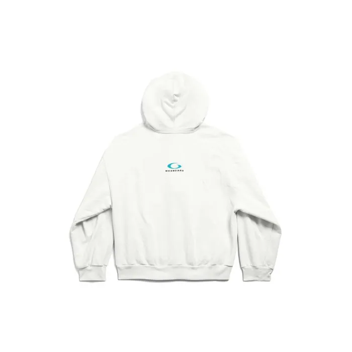 Balenciaga Sweatshirts and Hoodies Men Men039s Loop Sports Icon Zipup Hoodie Regular Fit In White White Balenciaga Sweatshirts and Hoodies Men Men039s Loop Sports Icon Zipup Hoodie Regular Fit In White White