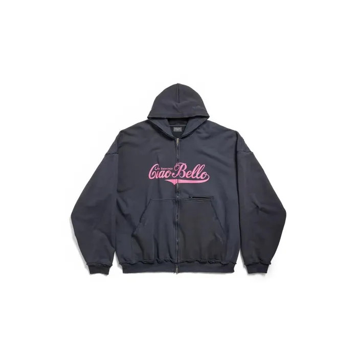 Balenciaga Sweatshirts and Hoodies Women Women039s Ciao Bello Pulled Hoodie Large Fit In Black Black Balenciaga Sweatshirts and Hoodies Women Women039s Ciao Bello Pulled Hoodie Large Fit In Black Black