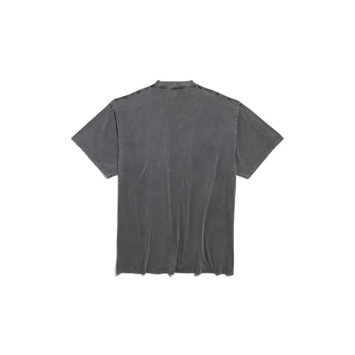 Balenciaga Tshirts Men Men039s Tbilisi Tshirt Oversized In Black Faded Black Faded Balenciaga Tshirts Men Men039s Tbilisi Tshirt Oversized In Black Faded Black Faded