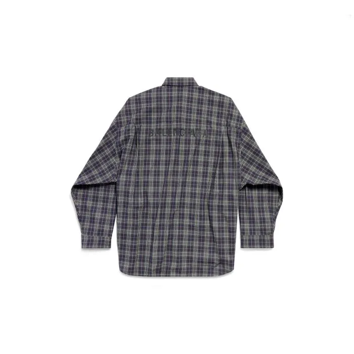 Balenciaga Tops and Shirts Men Men039s Balenciaga Shirt Oversized In Dark Blue Dark Blue Balenciaga Tops and Shirts Men Men039s Balenciaga Shirt Oversized In Dark Blue Dark Blue