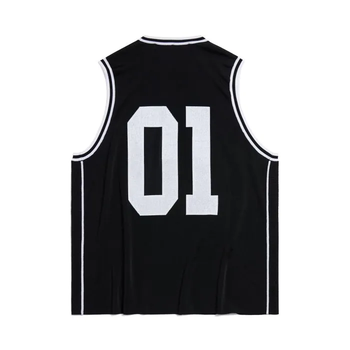 Balenciaga Tops and Shirts Men Men039s Basketball Series 8211 Tank Top In Blackwhite Blackwhite Balenciaga Tops and Shirts Men Men039s Basketball Series 8211 Tank Top In Blackwhite Blackwhite
