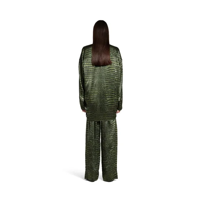 Balenciaga Tops and Shirts Women Women039s Cocoon Shirt In Green Green Balenciaga Tops and Shirts Women Women039s Cocoon Shirt In Green Green