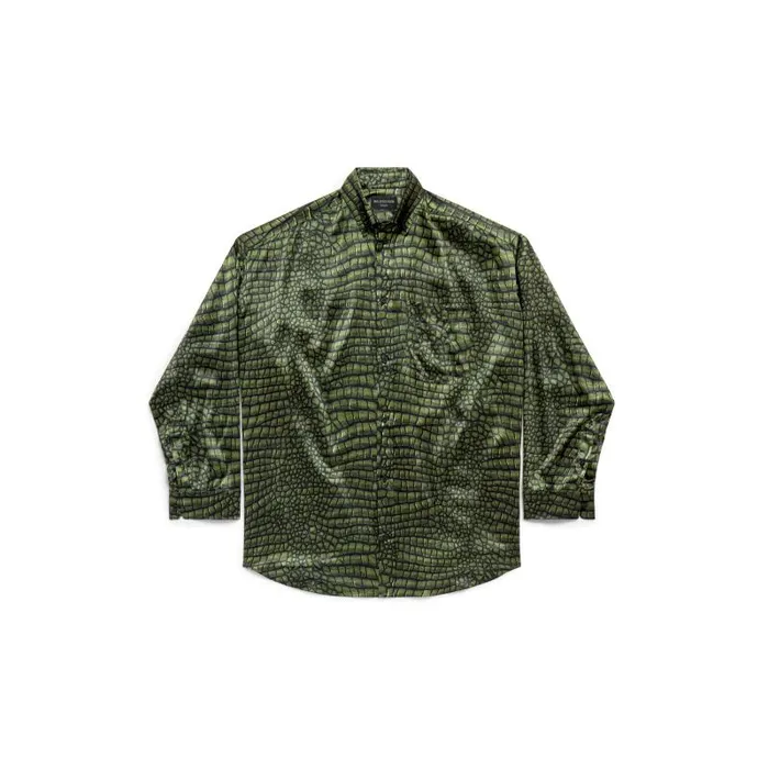 Balenciaga Tops and Shirts Women Women039s Cocoon Shirt In Green Green Balenciaga Tops and Shirts Women Women039s Cocoon Shirt In Green Green