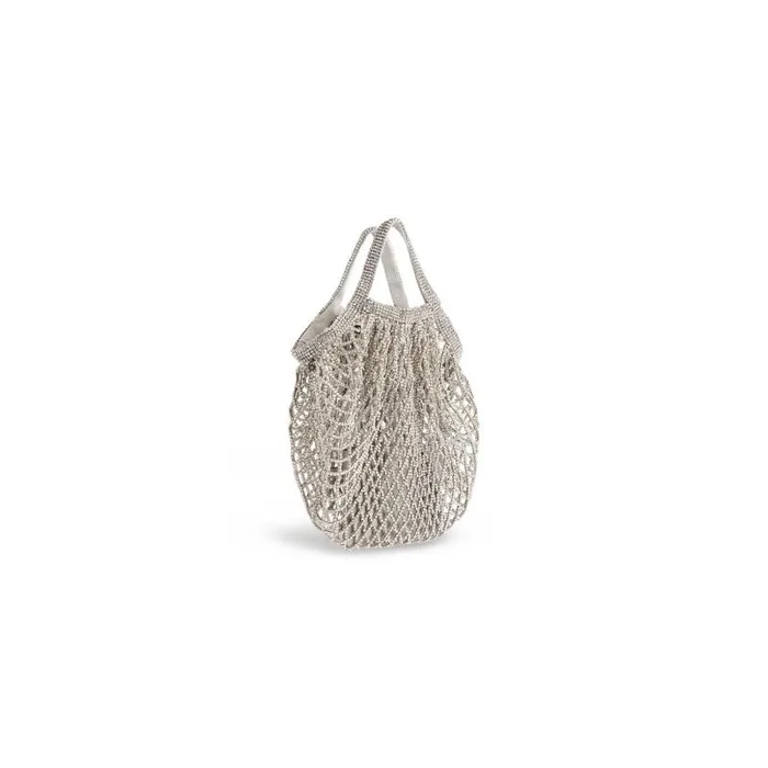 Balenciaga Tote Bags Women Women039s 247 Small Bag With Rhinestones In Silver Silver Balenciaga Tote Bags Women Women039s 247 Small Bag With Rhinestones In Silver Silver