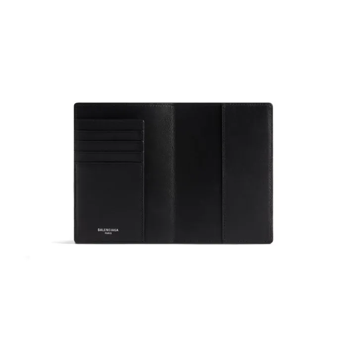 Balenciaga Wallets Men Men039s Passport Holder In Black Black Balenciaga Wallets Men Men039s Passport Holder In Black Black