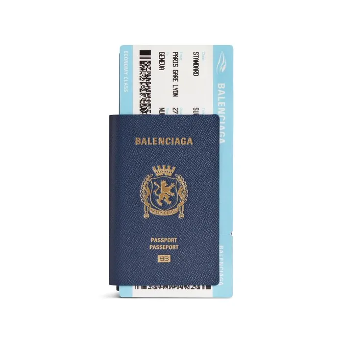 Balenciaga Wallets Men Men039s Passport Long Wallet 1 Ticket In Passport Blue Passport Blue Balenciaga Wallets Men Men039s Passport Long Wallet 1 Ticket In Passport Blue Passport Blue