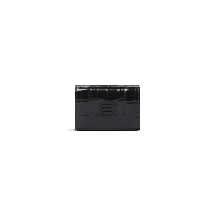 Balenciaga Wallets Women Women039s Hourglass Mini Wallet In Black Black