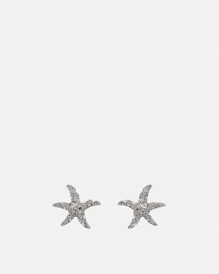 Barocco Sea Earrings Silver Women Versace Earrings