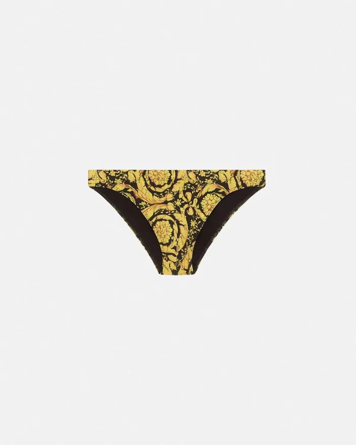 Barocco Swim Briefs Print Men Versace Swimwear
