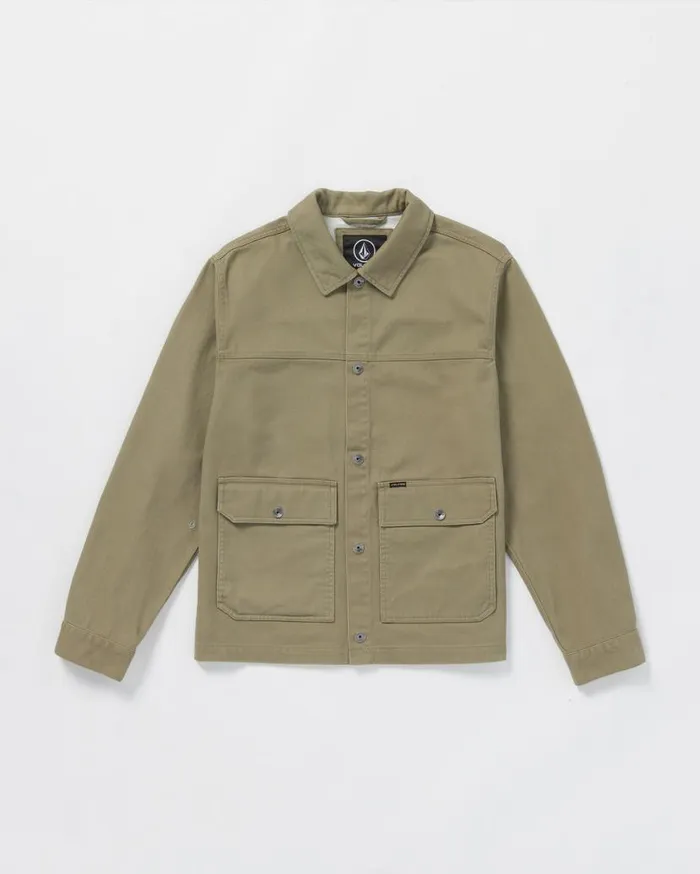 Barton Jacket 8211 Thyme Green Mens Volcom Jackets and Vests