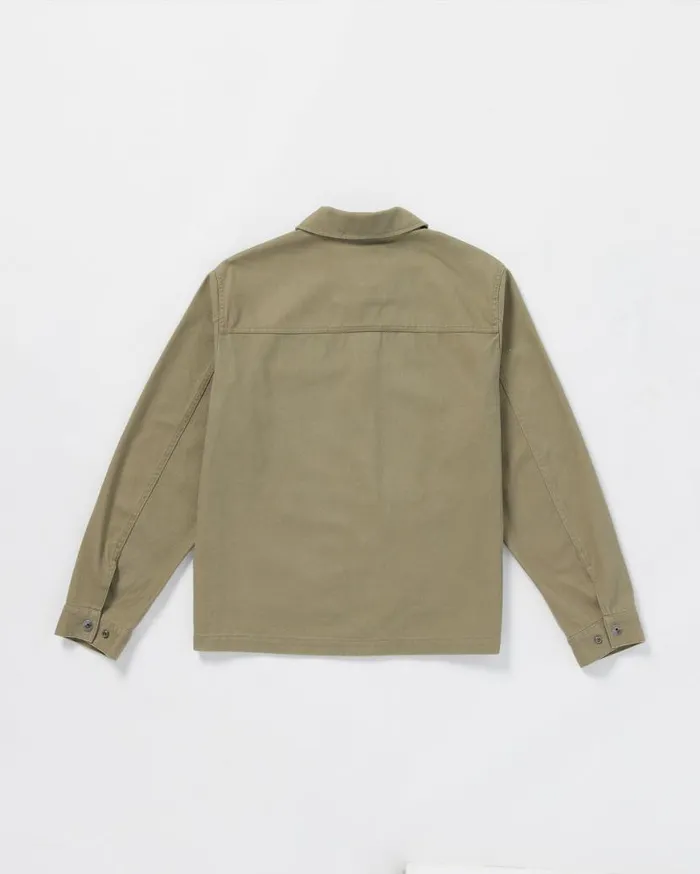 Barton Jacket 8211 Thyme Green Mens Volcom Jackets and Vests