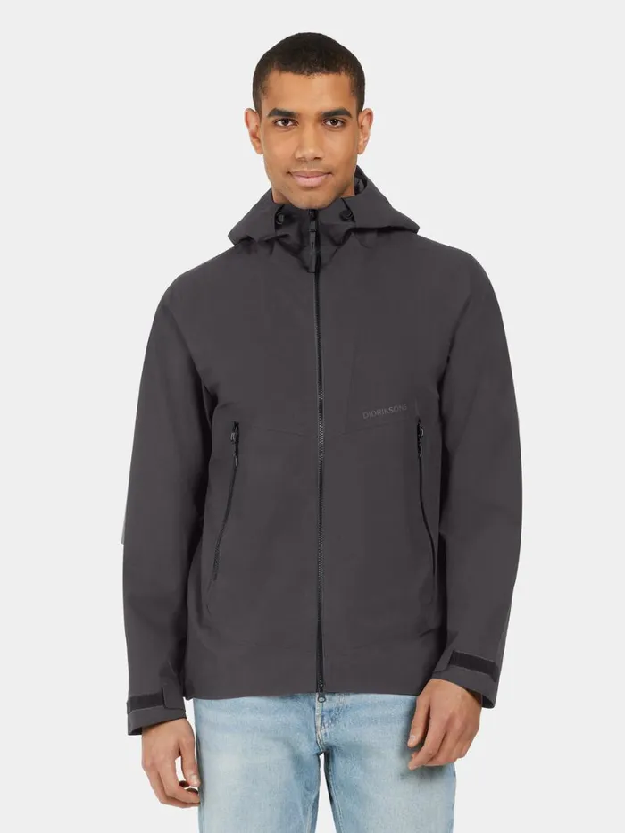 Basil Men039s Jacket 4 Black Men Didriksons Spring Jackets
