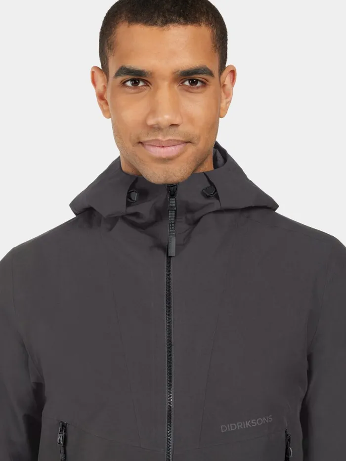 Basil Men039s Jacket 4 Black Men Didriksons Spring Jackets