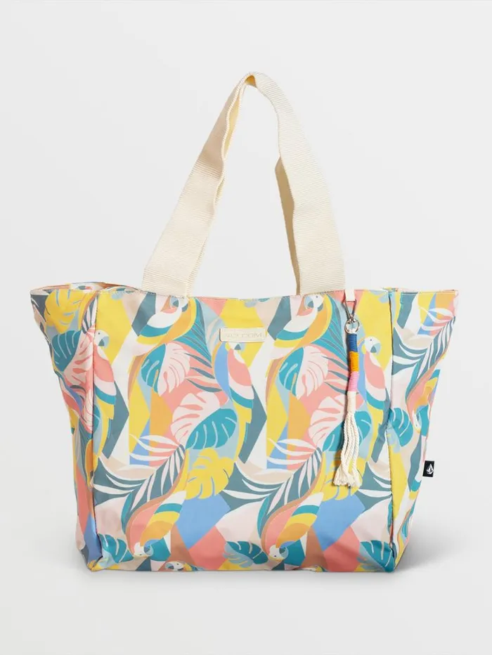Bay Bae Beach Tote 8211 Multi Womens Volcom Bags and Backpacks