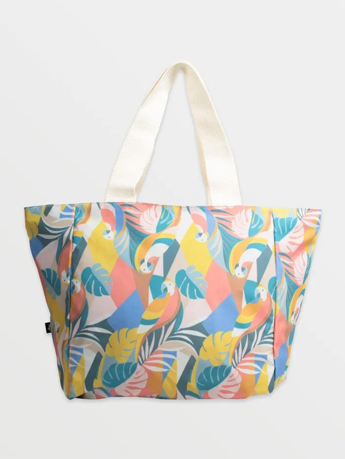 Bay Bae Beach Tote 8211 Multi Womens Volcom Bags and Backpacks