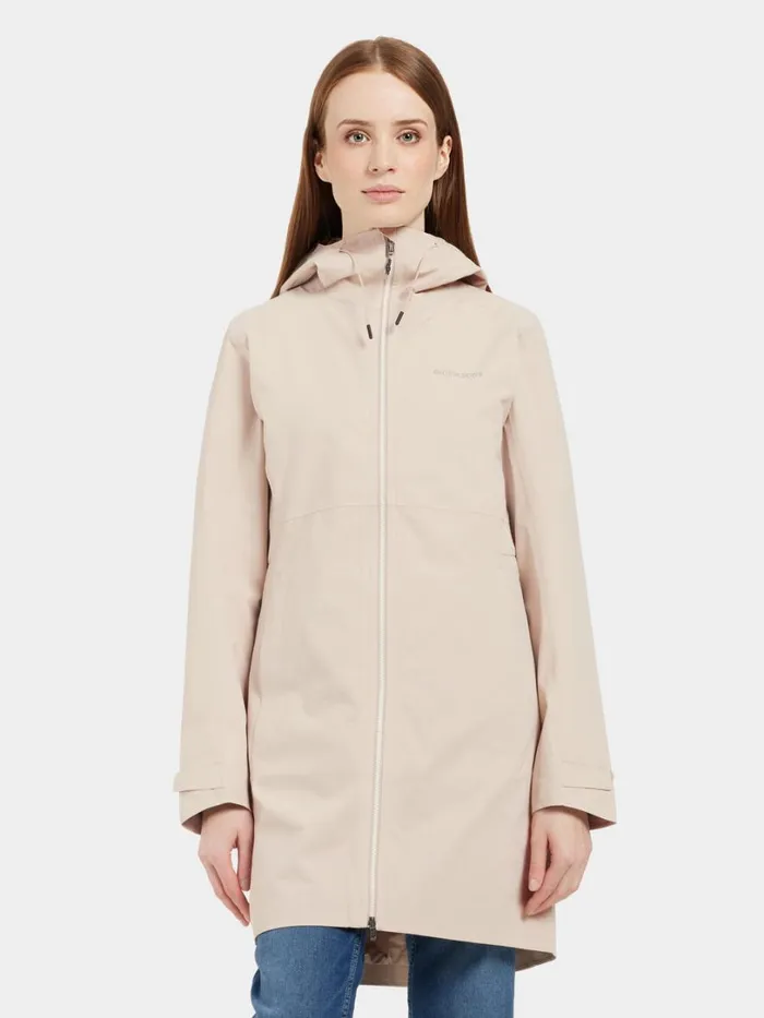 Bea Parka Clay Beige Women Didriksons Spring Jackets