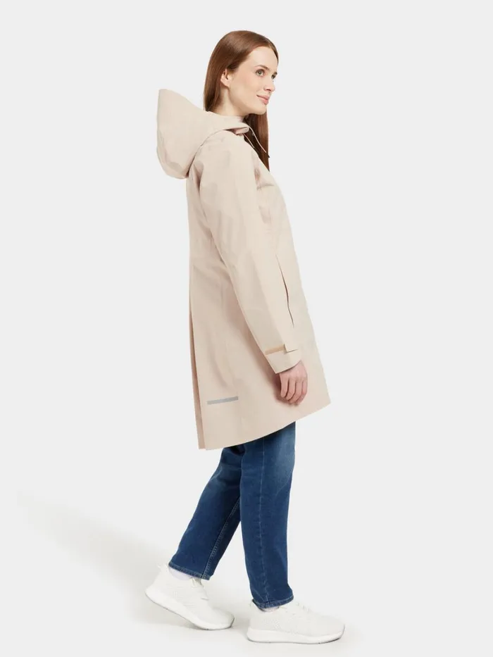 Bea Parka Clay Beige Women Didriksons Spring Jackets