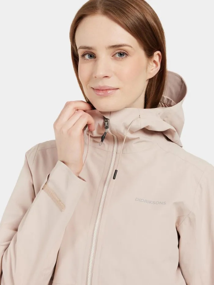 Bea Parka Clay Beige Women Didriksons Spring Jackets