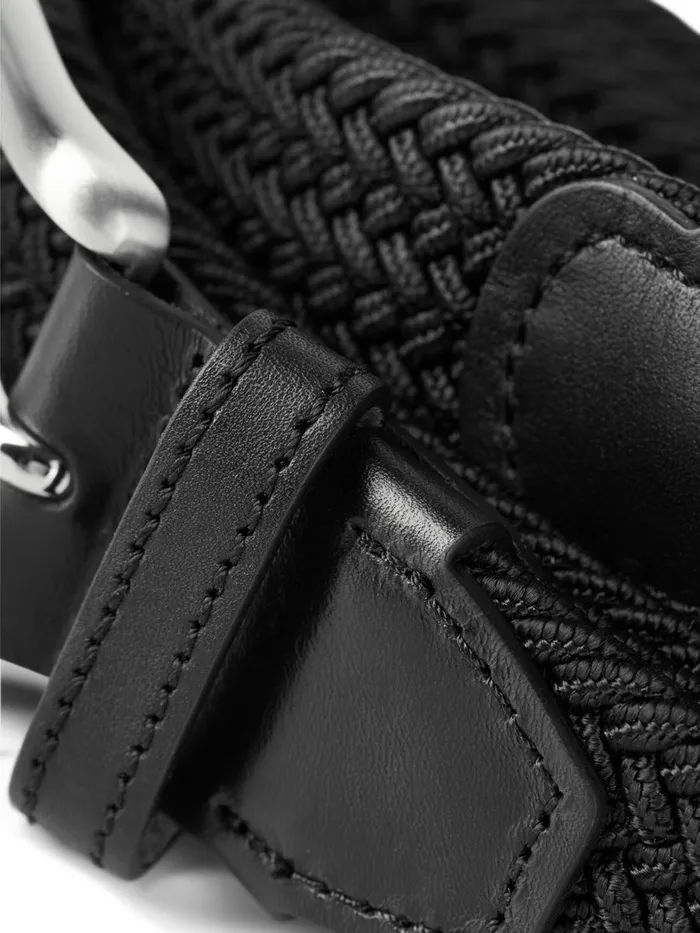 Belts JACK and JONES Mens CLASSIC BELT Black Black Cheap On Sale