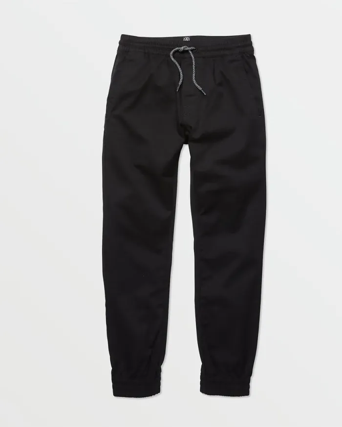 Big Boys Frickin Slim Joggers 8211 Black Kids Volcom Pants