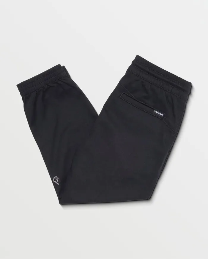 Big Boys Frickin Slim Joggers 8211 Black Kids Volcom Pants