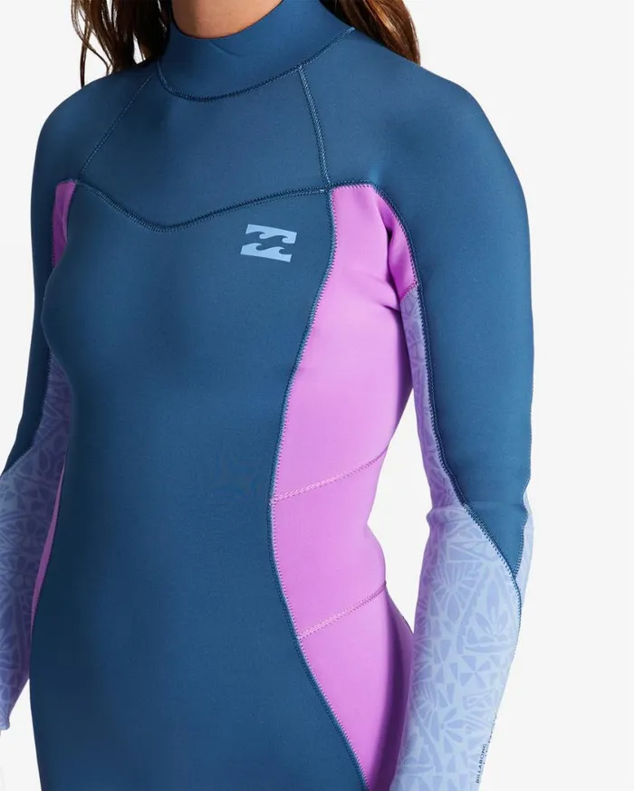 Billabong 32 Synergy Back Zip Full Wetsuit Deep Sea Womens Wetsuits Billabong 32 Synergy Back Zip Full Wetsuit Deep Sea Womens Wetsuits