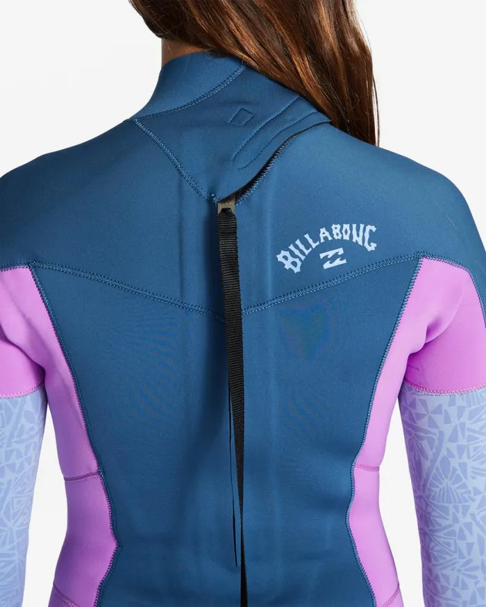 Billabong 32 Synergy Back Zip Full Wetsuit Deep Sea Womens Wetsuits Billabong 32 Synergy Back Zip Full Wetsuit Deep Sea Womens Wetsuits