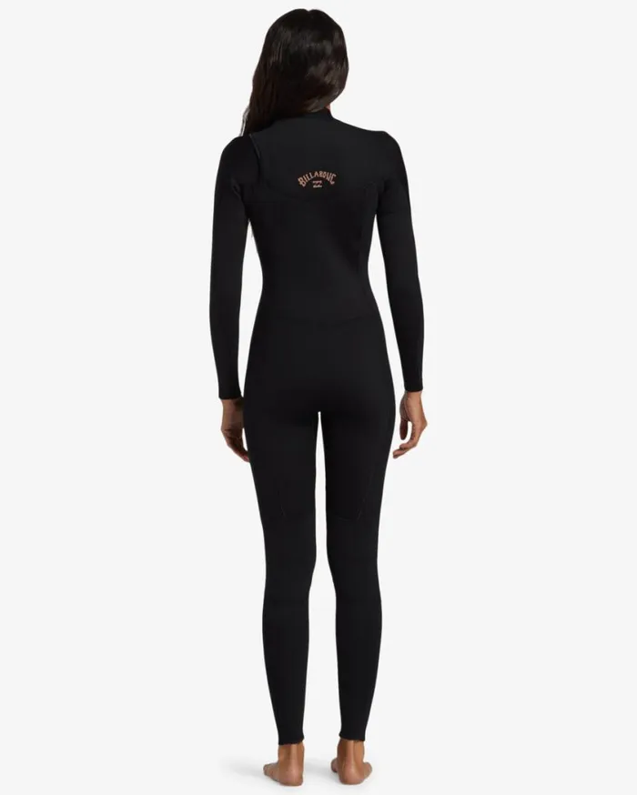 Billabong 32mm Foil Chest Zip Wetsuit Black Womens Wetsuits Billabong 32mm Foil Chest Zip Wetsuit Black Womens Wetsuits