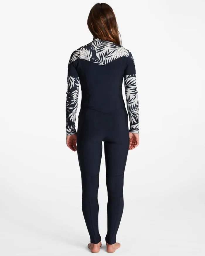 Billabong 43 Salty Dayz Chest Zip Full Wetsuit In Paradise Womens Wetsuits Billabong 43 Salty Dayz Chest Zip Full Wetsuit In Paradise Womens Wetsuits