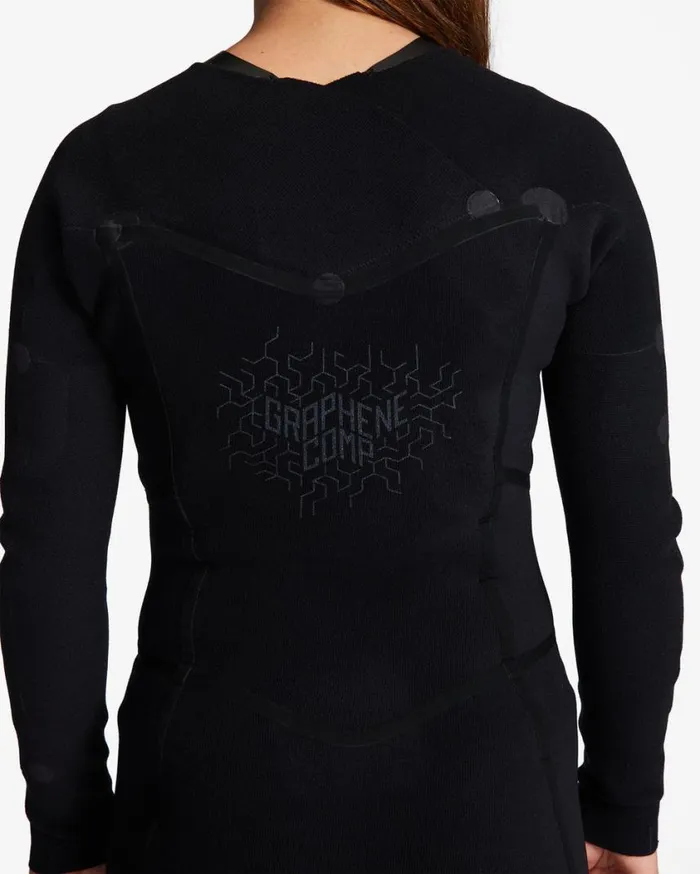 Billabong 43 Salty Dayz Chest Zip Full Wetsuit In Paradise Womens Wetsuits Billabong 43 Salty Dayz Chest Zip Full Wetsuit In Paradise Womens Wetsuits