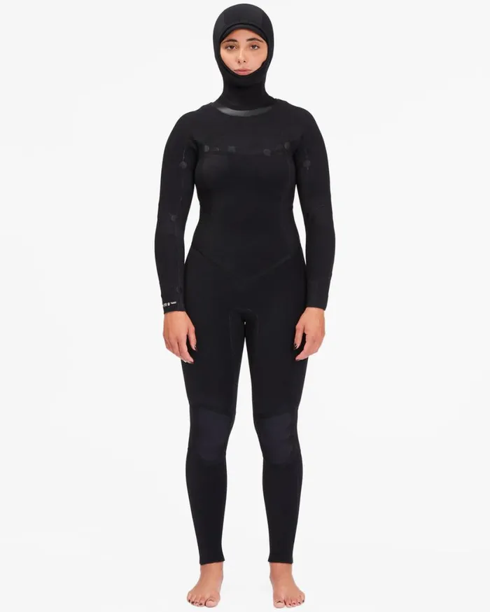 Billabong 43 Salty Dayz Hooded Full Wetsuit Jungle Night Womens Wetsuits Billabong 43 Salty Dayz Hooded Full Wetsuit Jungle Night Womens Wetsuits