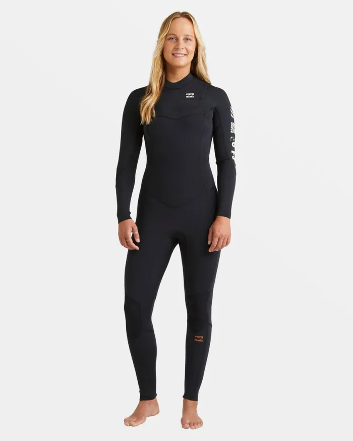 Billabong 43mm Synergy Natural Chest Zip GBS Wetsuit Night Fall Womens Wetsuits Billabong 43mm Synergy Natural Chest Zip GBS Wetsuit Night Fall Womens Wetsuits