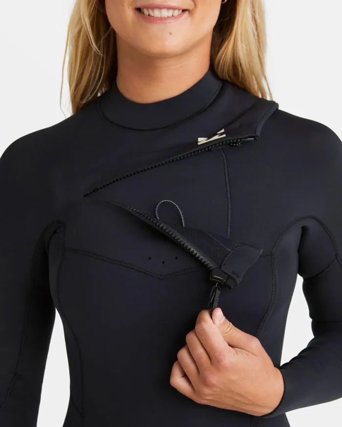 Billabong 43mm Synergy Natural Chest Zip GBS Wetsuit Night Fall Womens Wetsuits Billabong 43mm Synergy Natural Chest Zip GBS Wetsuit Night Fall Womens Wetsuits