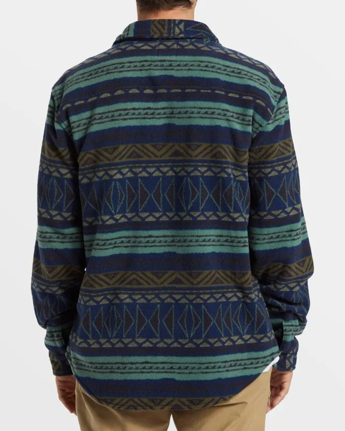 Billabong ADiv Furnace Flannel Shirt Dusty Navy Mens Hoodies and Fleece Billabong ADiv Furnace Flannel Shirt Dusty Navy Mens Hoodies and Fleece